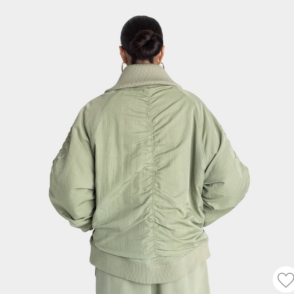 KBB by KAHLANA Women’s The Shawl Collar Jacket Olive Green (NWT) - Picture 2 of 8